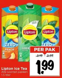 Vomar Voordeelmarkt Lipton Ice Tea aanbieding