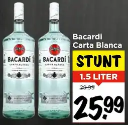 Vomar Voordeelmarkt Bacardi Carta Blanca aanbieding