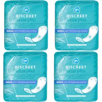 Albert Heijn AH Incontinentie extra plus verband 4-pack aanbieding