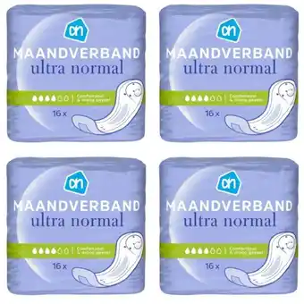 Albert Heijn AH Ultra normaal 4-pack aanbieding