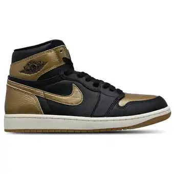 Foot Locker Jordan Aj1 Retro High Og Heren Schoenen - Zwart - Maat: 42 - Leer - Foot Locker aanbieding