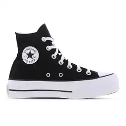 Foot Locker Converse Ctas Lift High Dames Schoenen - Zwart - Maat: 36.5 - Canvas - Foot Locker aanbieding