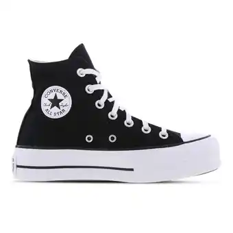Foot Locker Converse Ctas Lift High Dames Schoenen - Zwart - Maat: 36.5 - Canvas - Foot Locker aanbieding