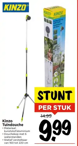 Vomar Voordeelmarkt Kinzo Tuindouche aanbieding