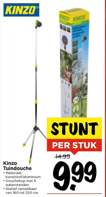 Vomar Voordeelmarkt Kinzo Tuindouche aanbieding
