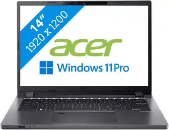 Coolblue Acer TravelMate P2 14 TMP214-55-G2-TCO-53FL QWERTY aanbieding