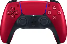Coolblue Sony Playstation 5 DualSense Draadloze Controller Volcanic Red aanbieding