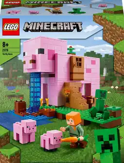 Bol.com LEGO Minecraft Het Varkenshuis - 21170 aanbieding