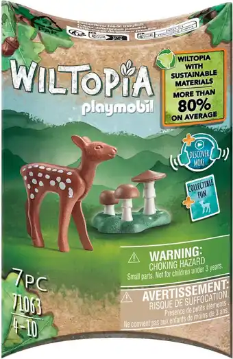 Bol.com PLAYMOBIL Wiltopia Reekalf - 71063 aanbieding