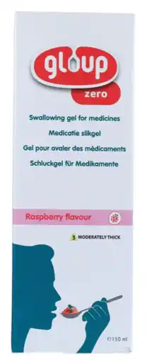 De Online Drogist Gloup Zero Medicatie Slikgel 150ML aanbieding