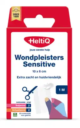 De Online Drogist HeltiQ Wondpleisters Sensitive 1ST aanbieding