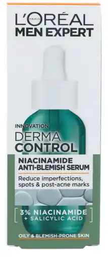 De Online Drogist L'Oréal Paris Men Expert Niacinamide Anti-Blemish Serum 30ML aanbieding