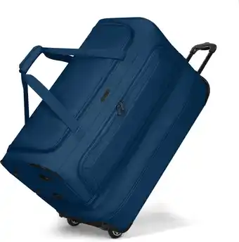 Amazon Stamartikel Duffle Essentials Exp., Donkerblauw, L (70 cm) erweiterbar, Reistas exp. Met wieltjes aanbieding