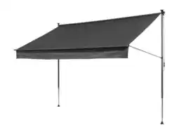 Lidl LIVARNO home Klemluifel 300 x 150, antraciet aanbieding