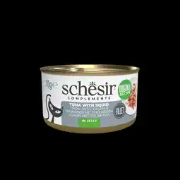 Pets Place Schesir Blik Gelei - Kattenvoer - Tonijn Inktvis 70 g aanbieding