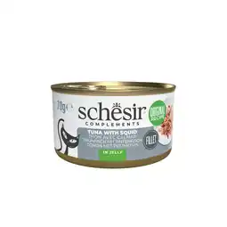 Pets Place Schesir Blik Gelei - Kattenvoer - Tonijn Inktvis 70 g aanbieding