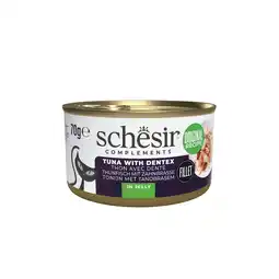 Pets Place Schesir Blik Gelei - Kattenvoer - Tonijn Tandbrasem 70 g aanbieding