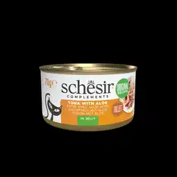 Pets Place Schesir Blik Gelei - Kattenvoer - Tonijn Aloë Vera 70 g aanbieding