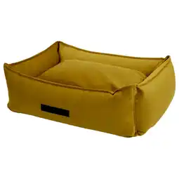 Pets Place Wooff Mand Cocoon Velours - Hondenmand - 60x40x18 cm Oker Small aanbieding
