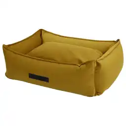 Pets Place Wooff Mand Cocoon Velours - Hondenmand - 60x40x18 cm Oker Small aanbieding