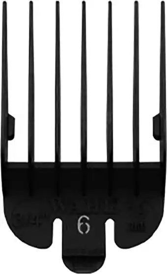 Bol.com Wahl - Opzetkam - Type 1 - Plastic Zwart - Nr. 6 - 19 mm aanbieding