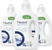 Bol.com Neutral Parfumvrij Wit Vloeibaar Wasmiddel - 3 x 20 wasbeurten - Voordeelverpakking aanbieding
