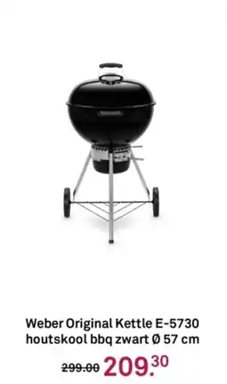 Karwei Weber Original Kettle E-5730 houtskool bbq zwart aanbieding