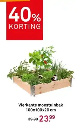 Karwei Vierkante moestuinbak aanbieding