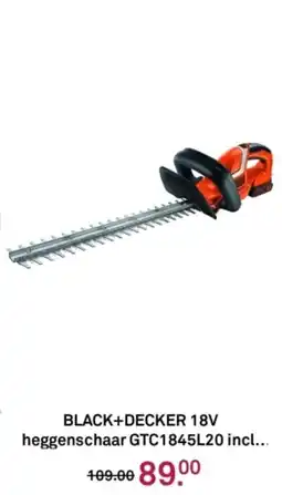 Karwei BLACK+DECKER 18V heggenschaar GTC1845L20 aanbieding