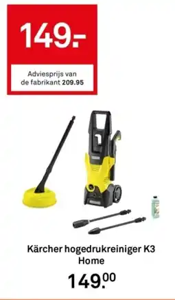 Karwei Kärcher hogedrukreiniger K3 Home aanbieding