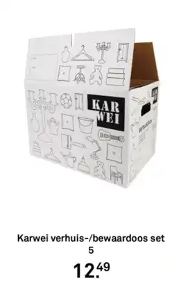 Karwei Karwei verhuis/bewaardoos set aanbieding