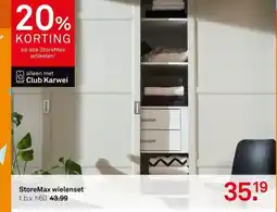Karwei StoreMax wielenset aanbieding