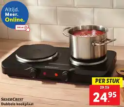 Lidl Silvercrest dubbele kookplaat aanbieding