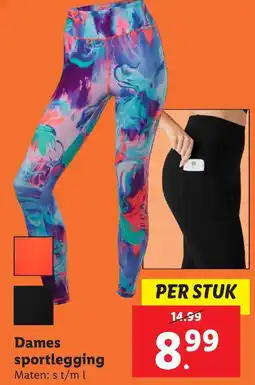 Lidl Dames sportlegging aanbieding