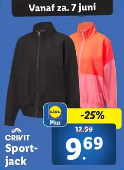 Lidl Sport jack aanbieding