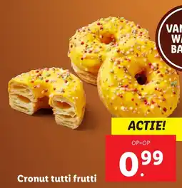 Lidl Cronut tutti frutti aanbieding