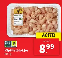 Lidl Kipfiletblokjes aanbieding