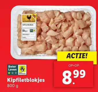 Lidl Kipfiletblokjes aanbieding