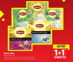 Lidl Lipton thee aanbieding
