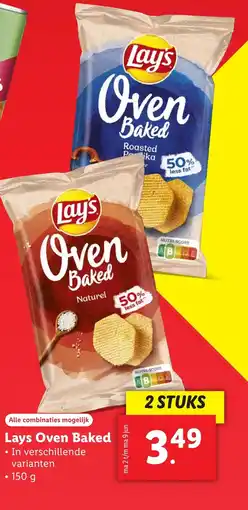 Lidl Lays Oven Baked aanbieding