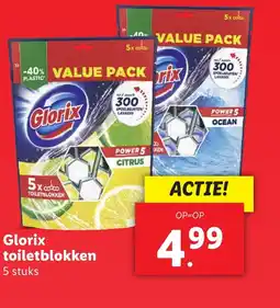 Lidl Glorix toiletblokken aanbieding
