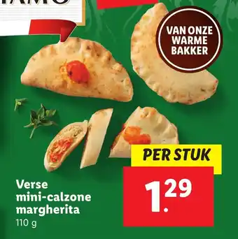 Lidl Mini calzone margherita aanbieding