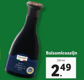 Lidl Balsamicoazijn aanbieding