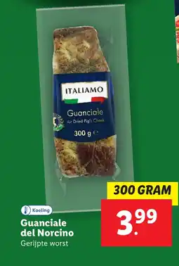 Lidl Guanciale del Norcino aanbieding