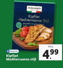 Lidl Kipfilet Mediterraanse stijl aanbieding