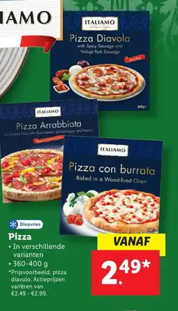 Lidl Pizza aanbieding
