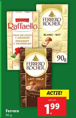 Lidl Ferrero aanbieding