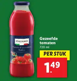 Lidl Gezeefde tomaten aanbieding