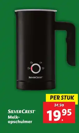 Lidl Silvercrest melk opschuimer aanbieding