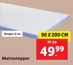 Lidl Matrastopper aanbieding